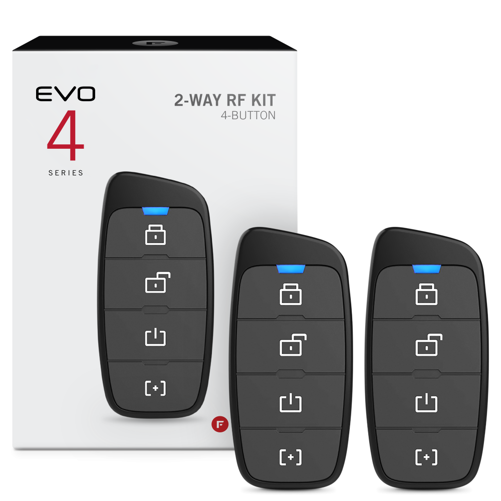 Fortin RFK441 1-way RF kit with 2 4-button remotes. Fortin