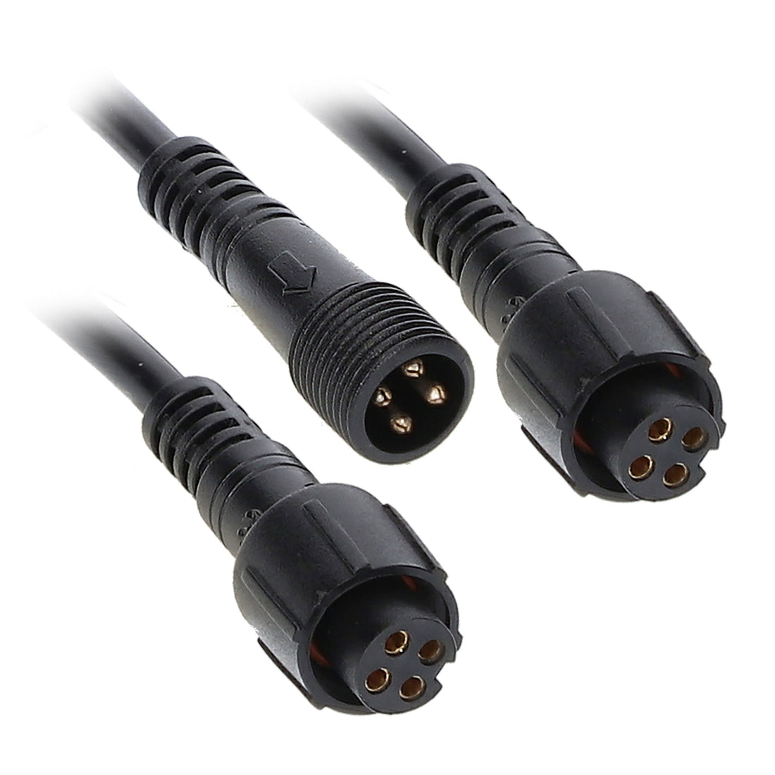 Heise RGB-Y1 Adapter used with RGB-4KT, HE-TL1RGB - 6 Inch Heise