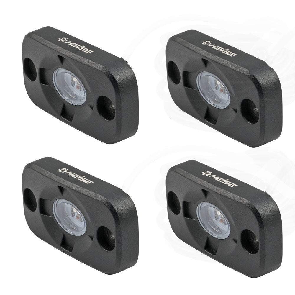 Heise RGB1-4KT RGB 4 Pod Rock Light Kit Heise