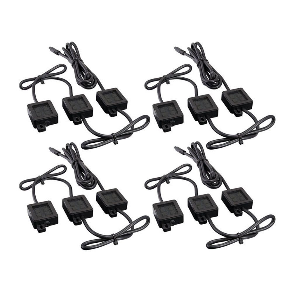 Heise RGBW2-4KT RGBW  LED Rock Light, Used with RGBW-CB2 - 4 Piece Kit Heise