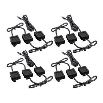 Heise RGBW2-4KT RGBW  LED Rock Light, Used with RGBW-CB2 - 4 Piece Kit Heise