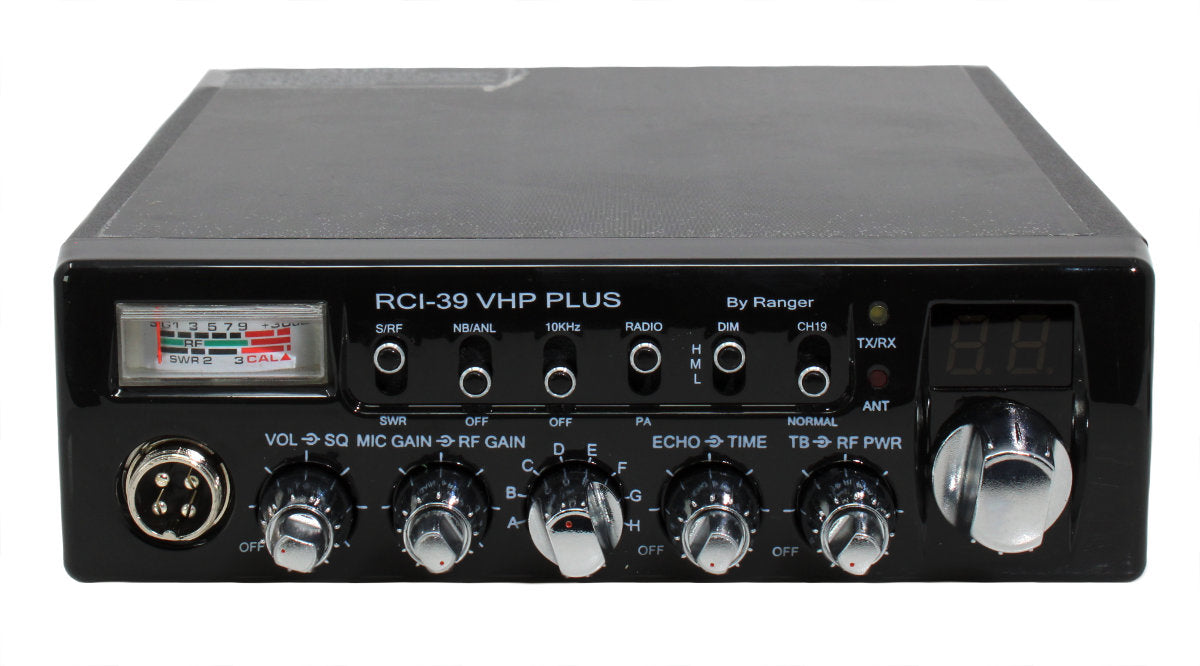 Ranger RCI-39VHP-PLUS 90 Watt PeP High Power 10 Meter Radio with Small Case Size