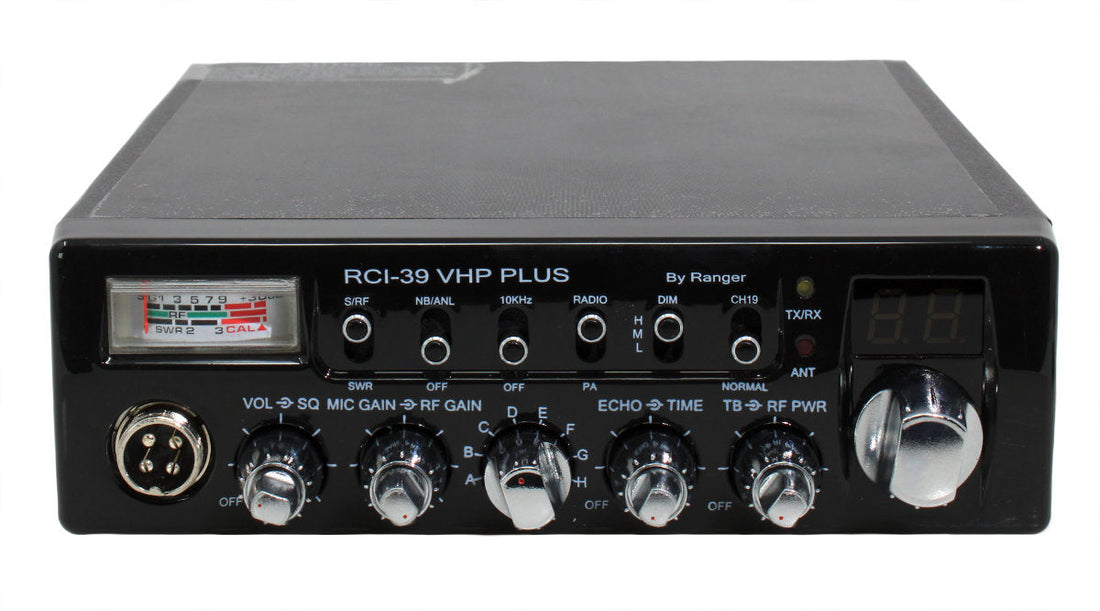 Ranger RCI-39VHP-PLUS 90 Watt PeP High Power 10 Meter Radio with Small Case Size Ranger