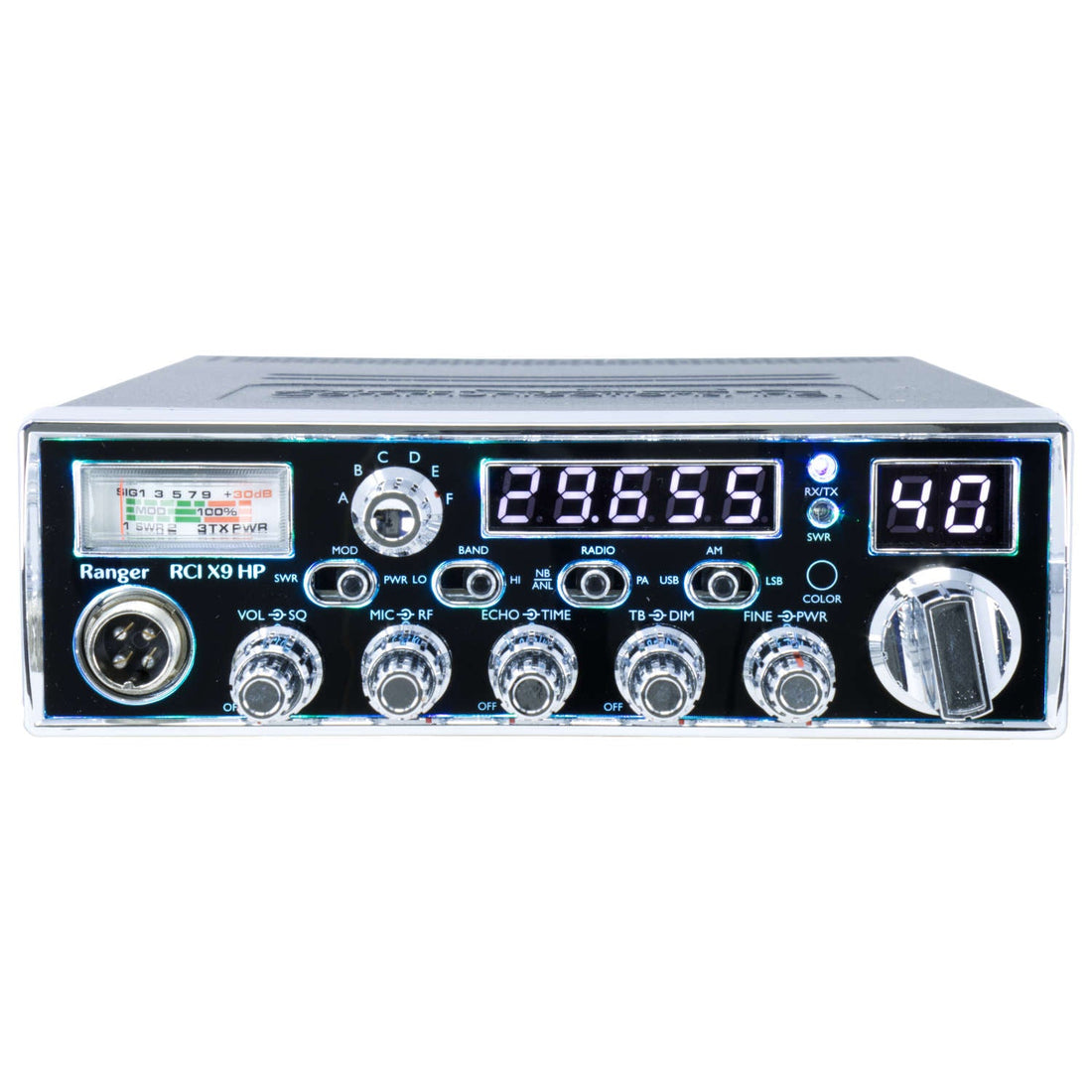 Ranger RCI-X9HP 175w 10 Meter Radio w. AM, USB/LSB Modes Ranger