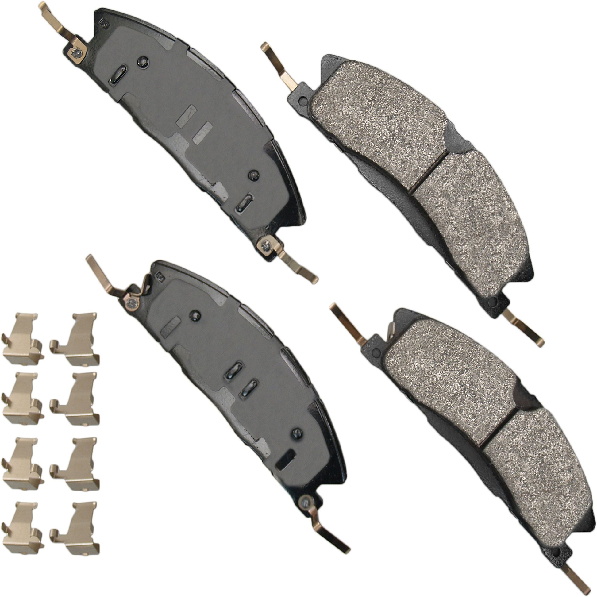 Akebono SDF1611A Brake Pads Front Ford Sedan 13-19 Akebono Brake Corporation