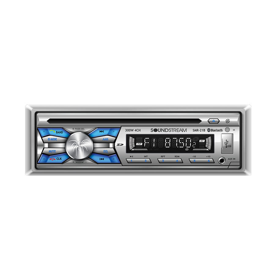 Soundstream SMR-21B Marine Grade Single Din CD Player Soundstream