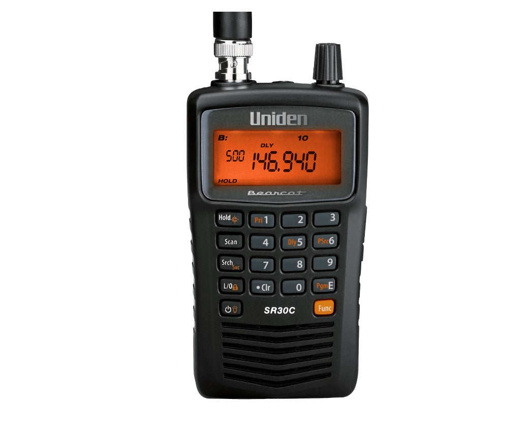 Uniden SR30C 500-Channel Compact Handheld Scanner Uniden