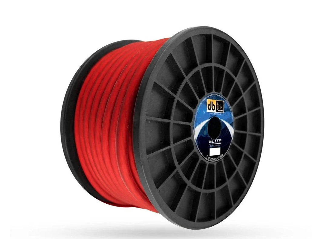 DB Link STPW4R100Z 4 GA. RED POWER WIRE 100 foot ROLL DB Link