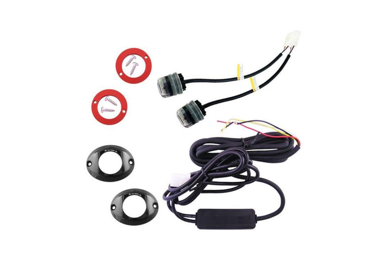 Omega STR-F09 24W LED Universal Strobe Kit with 9 Flash Pattern