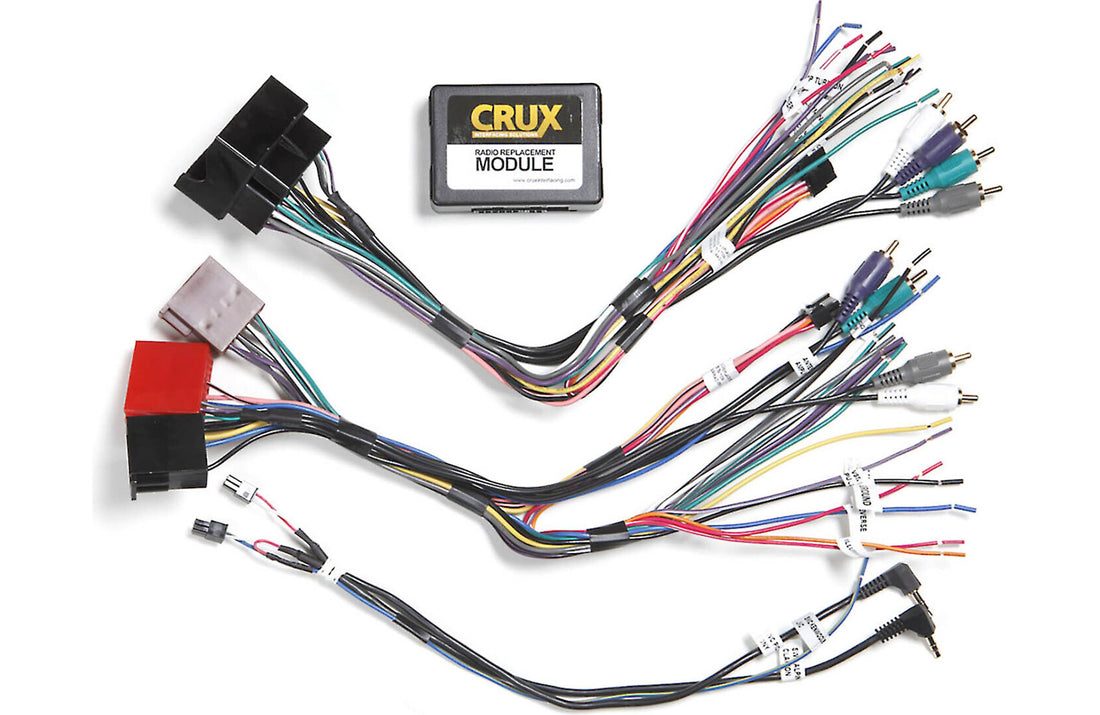 CRUX SWRAD55 Radio Replacement with SWC Retention for '02-'10 Audi Vehicles CRUX Interfacing Solutions