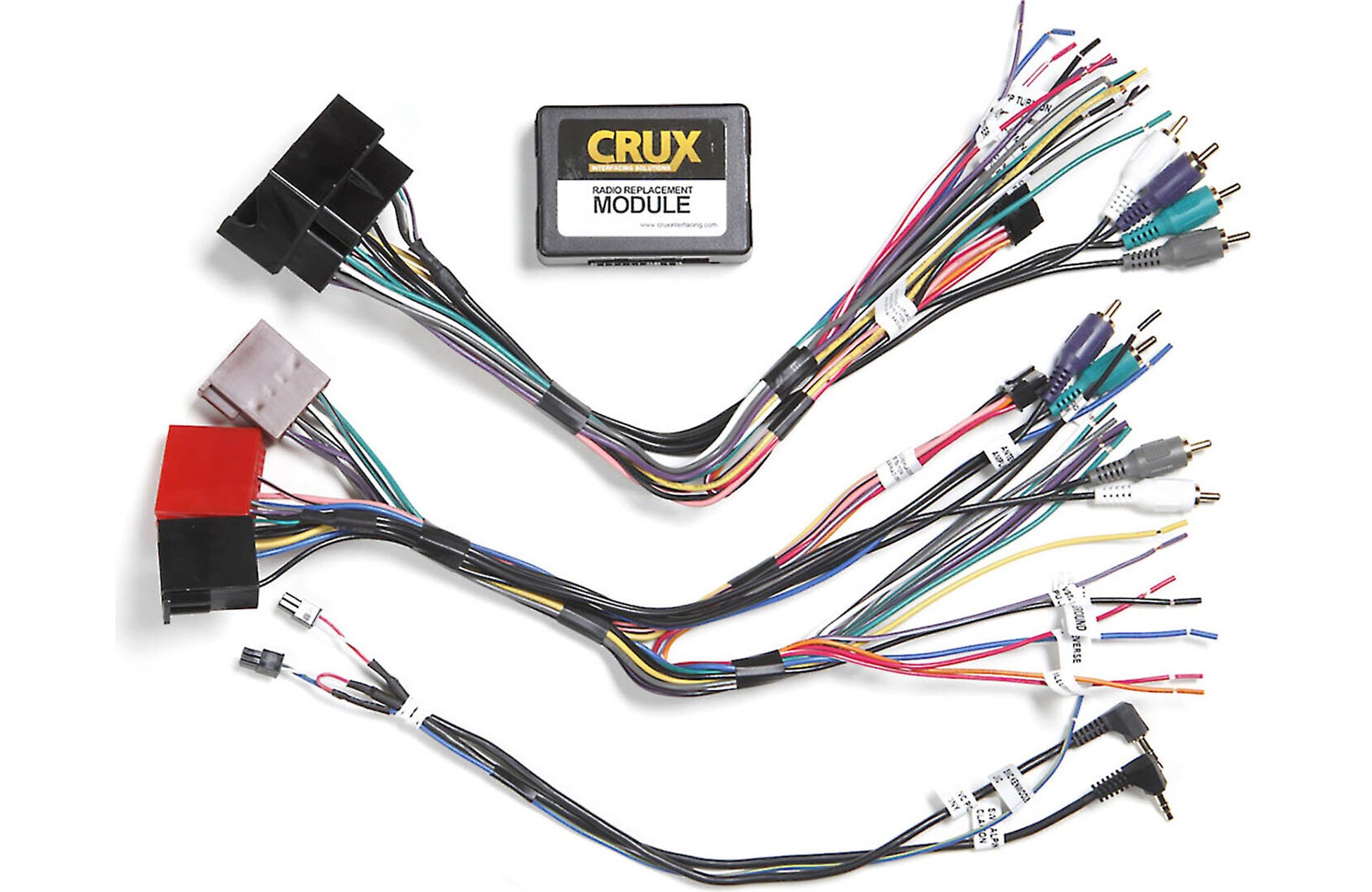 CRUX SWRAD55 Radio Replacement with SWC Retention for '02-'10 Audi Vehicles CRUX Interfacing Solutions
