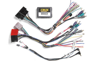 CRUX SWRAD55 Radio Replacement with SWC Retention for '02-'10 Audi Vehicles CRUX Interfacing Solutions
