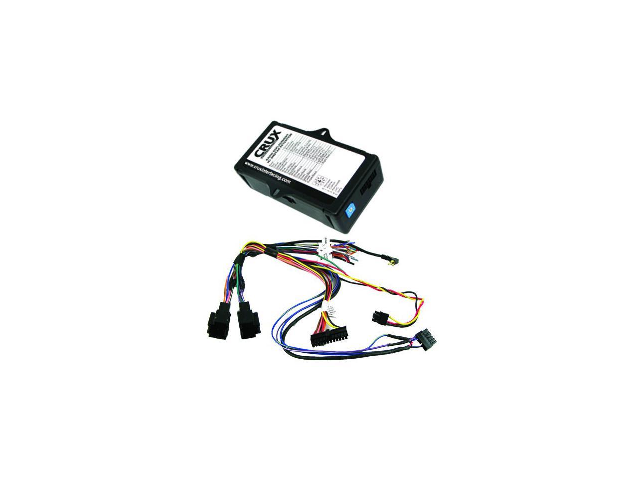 CRUX SWRGM49 Radio Replacement Interface for Select 06-17 GM LAN 29 Bit Vehicles with SWC CRUX Interfacing Solutions