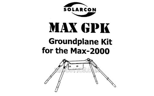 Solarcon IMAXGPK and the New MAX OPTIMZER Ground Radial Kit Solarcon