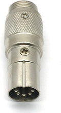 Workman C4P5DIN 5 Pin Din To 4 Pin Cobra Mic Adapter (C4P5Din) Workman