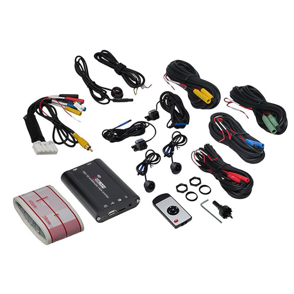 iBeam TE-360-3D 360-Degree 3D SVM Camera System with DVR iBeam