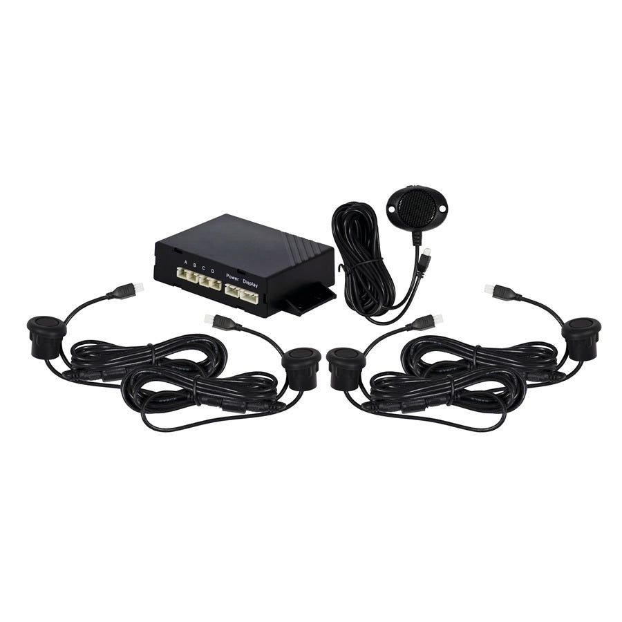 iBeam TE-BR4PSK Rubber Rear Parking Assist Kit Ibeam