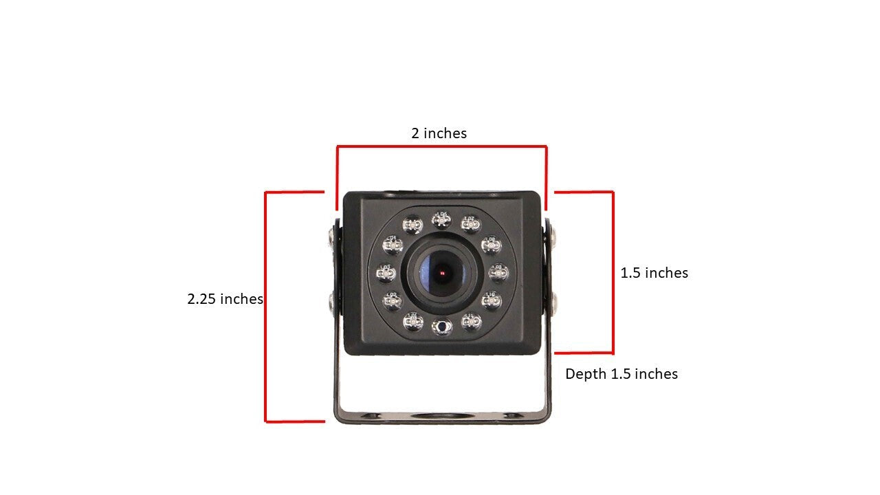 iBeam TE-CCMM1 Universal Mini Commercial Camera with 11 IR LED's Ibeam
