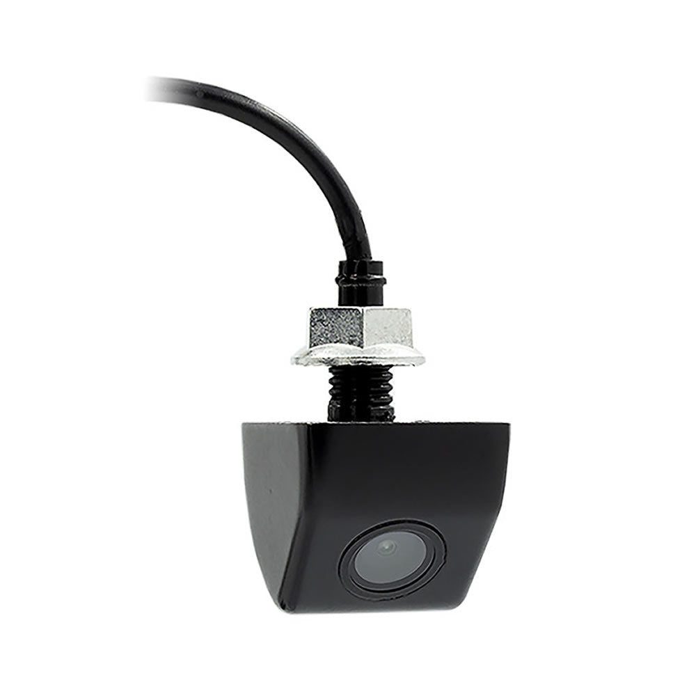 iBeam TE-LPBC Above License Plate Backup Camera with Black Metal Housing iBeam