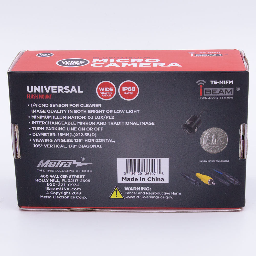 iBeam TE-MIFM Flush Mount Micro Camera Ibeam