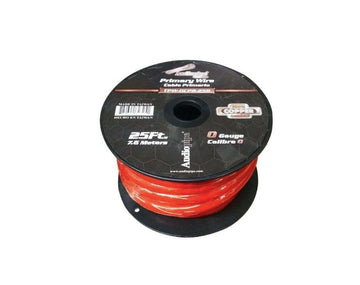 Audiopipe® TPW-0CPR-25B 25 ft. Copper Flexible Primary Speaker Wire - Black