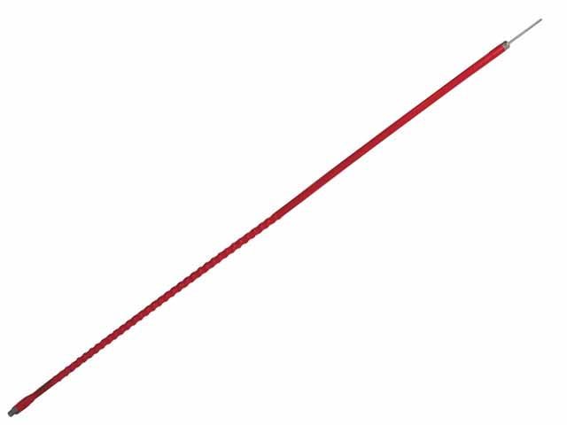 Everhardt Tiger SOTT3R 3' Red 1 1/2 Wave Fiberglass Tuneable Tip Antenna Tiger