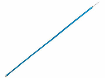 Antena de fibra de vidrio con punta sintonizable Everhardt Tiger SOTT4BL de 4 pies, color azul, de 1 1/2 onda