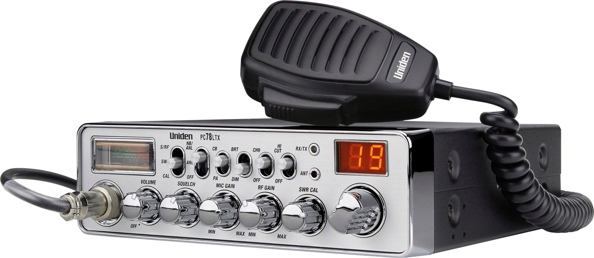 Uniden PC78LTX 40-Channel Trucker's CB with SWR Uniden