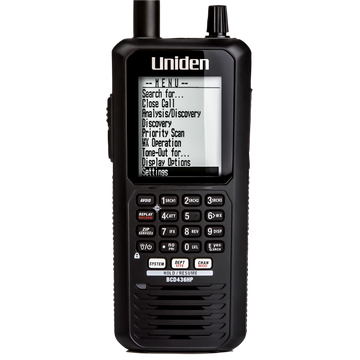 Escáner digital portátil de fase 2 TrunkTracker V BCD436HP de Uniden
