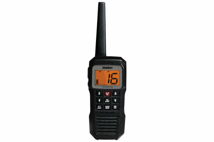 Uniden Atlantis 155 Handheld Two-Way VHF Floating Marine Radio Uniden
