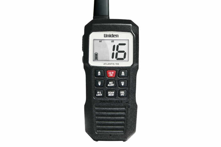 Uniden Atlantis 155 Handheld Two-Way VHF Floating Marine Radio Uniden