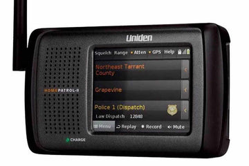 Escáner digital preprogramado Uniden HomePatrol-2 para policía, bomberos, servicios médicos de emergencia y más