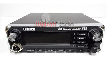 Radio CB Uniden BEARCAT 880 con información meteorológica