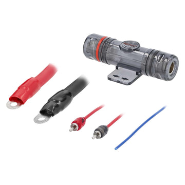 T-SPEC V6-RAK1-0 V6 Series Amp Installation Kit with RCA Cables (1/0 Gauge) T-Spec