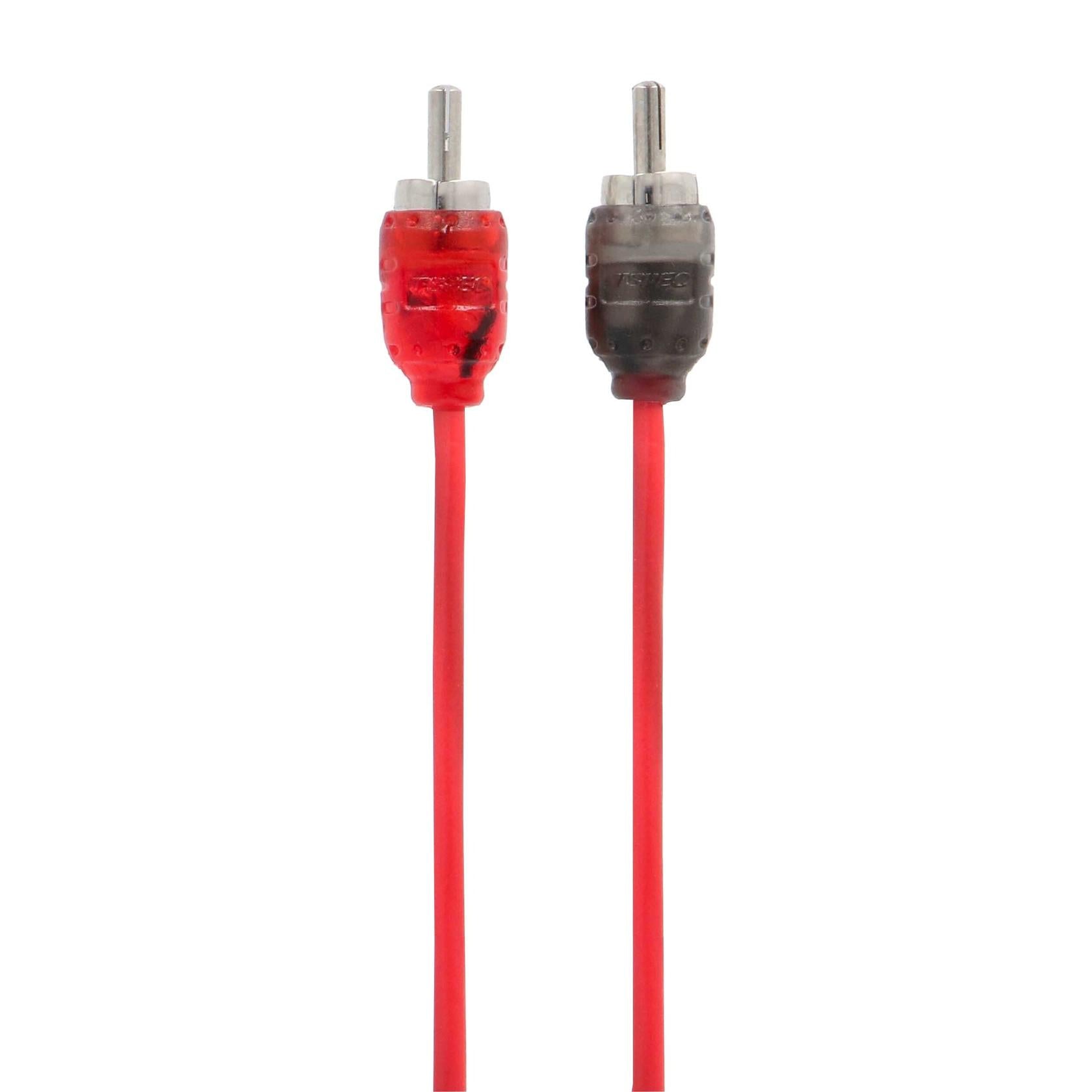 T-SPEC V6-RAK1-0 V6 Series Amp Installation Kit with RCA Cables (1/0 Gauge) T-Spec