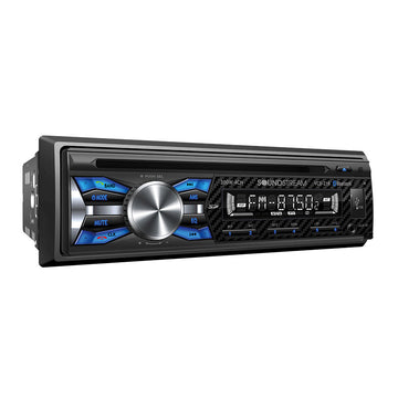 Receptor multimedia DVD/CD Soundstream VCD-21B de un solo DIN con transmisión Bluetooth