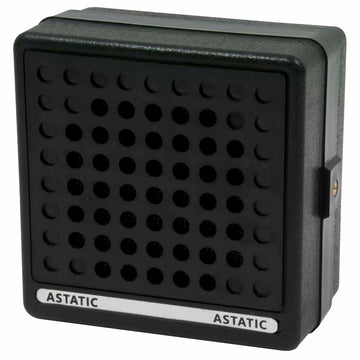 Astatic VS2 10 Watt 8 Ohm External Speaker With Mounting Bracket, 10' Cable & 3.5mm Plug Astatic