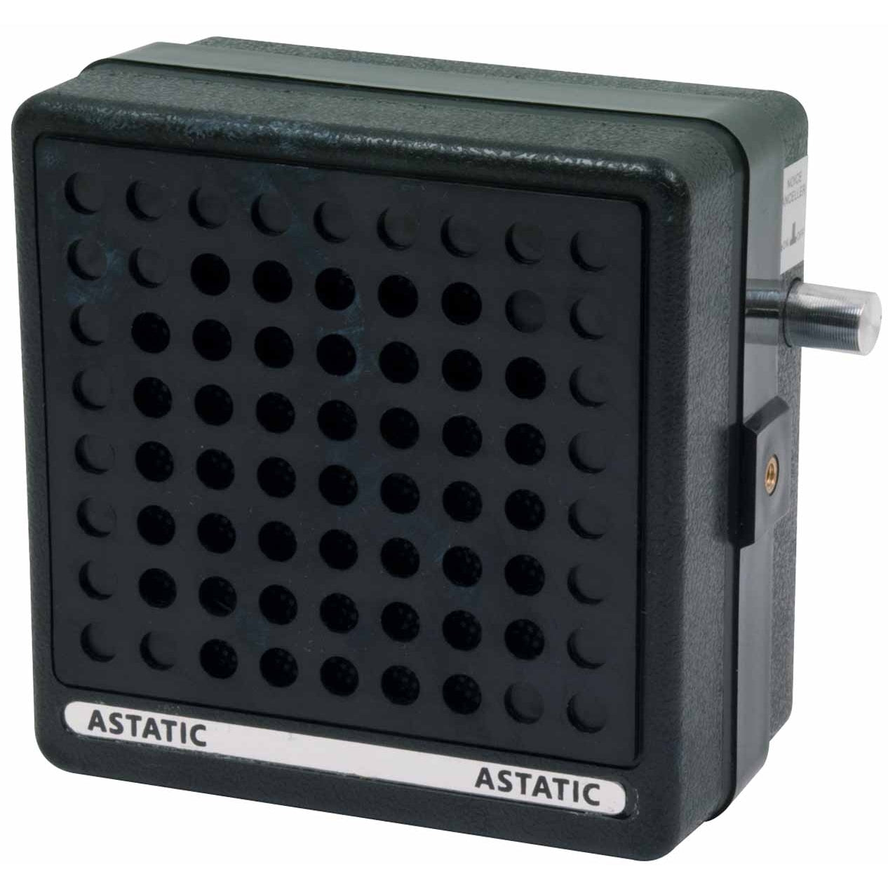 Astatic VS6 10 Watt 8 Ohm Noise Cancelling External Speaker With Mounting Bracket, 10' Cable & 3.5mm Plug Astatic