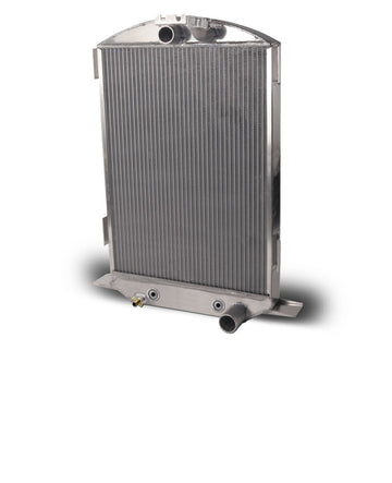 AFCO Racing 80145-S-NA-N Aluminum Satin  Radiator  1932 Ford Car      Chevy Afco Racing Products