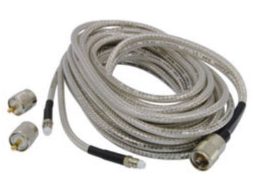 Cable coaxial cofásico Belden Wilson 305818FME de 18 pies [con conectores PL-259 extraíbles]