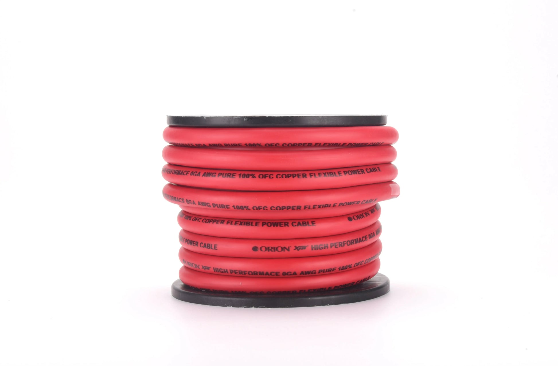 Orion XPW050R Orion XPW050R 0 Gauge 100% OFC Power Wire 50ft Pure Copper Amp Battery Cable (Red) Orion
