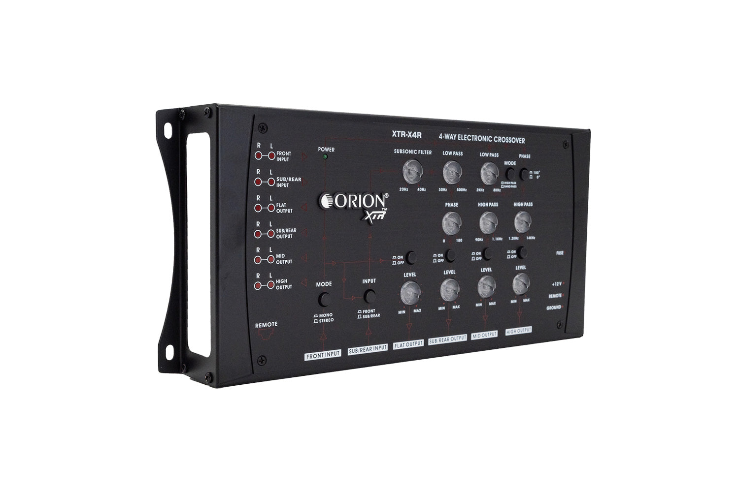 Orion XTR-X4R XTR-X4R - 4-Way Electronic Crossover Orion