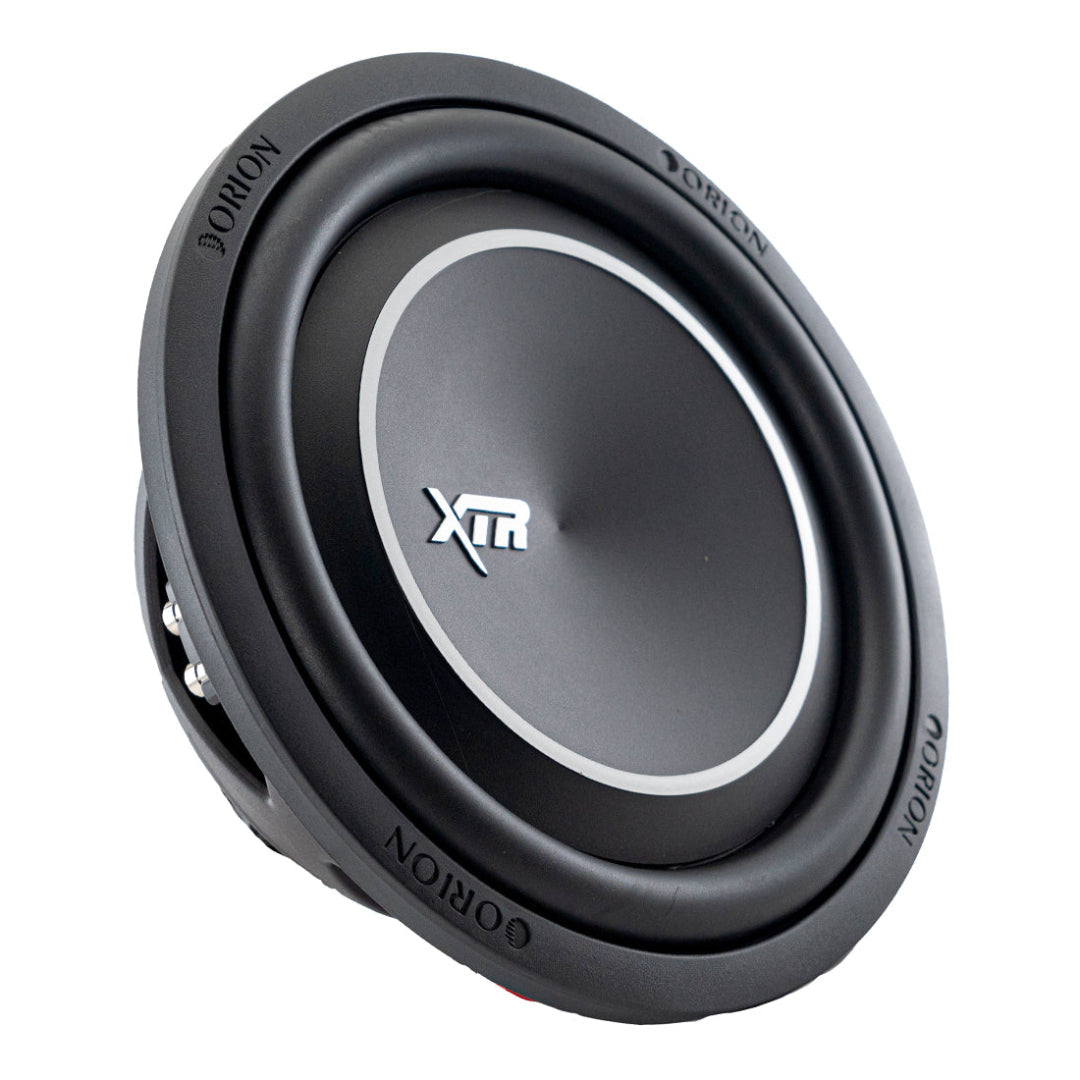 Orion XTR10SWD4  10 Inch Dual 4 Ohm Shallow Mount Subwoofer | 400W RMS Bass Power Orion