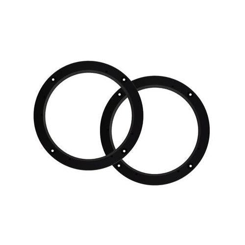 Audiopipe APMB-RING8 8" Plastic Speaker Spacer Ring, Pair, Abs Plastic, 1" Depth
