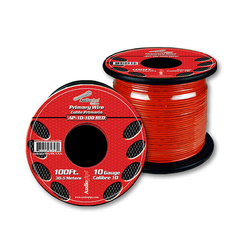 Audiopipe AP-10-100 WHT AP-10-100 Primary Speaker Wire Audiopipe