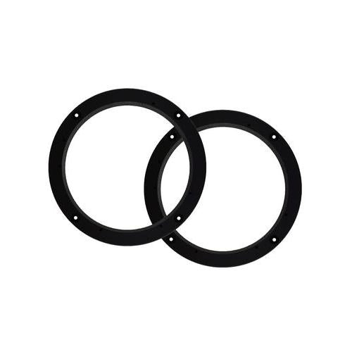 Audiopipe APMB-RING6 6.5" Plastic Speaker Spacer Ring, Pair, Abs Plastic, 1" Depth Rostra