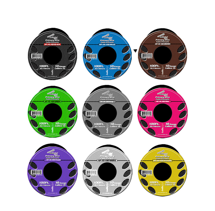 Audiopipe AP-10-100 BLU AP-10-100 Primary Speaker Wire Fortin