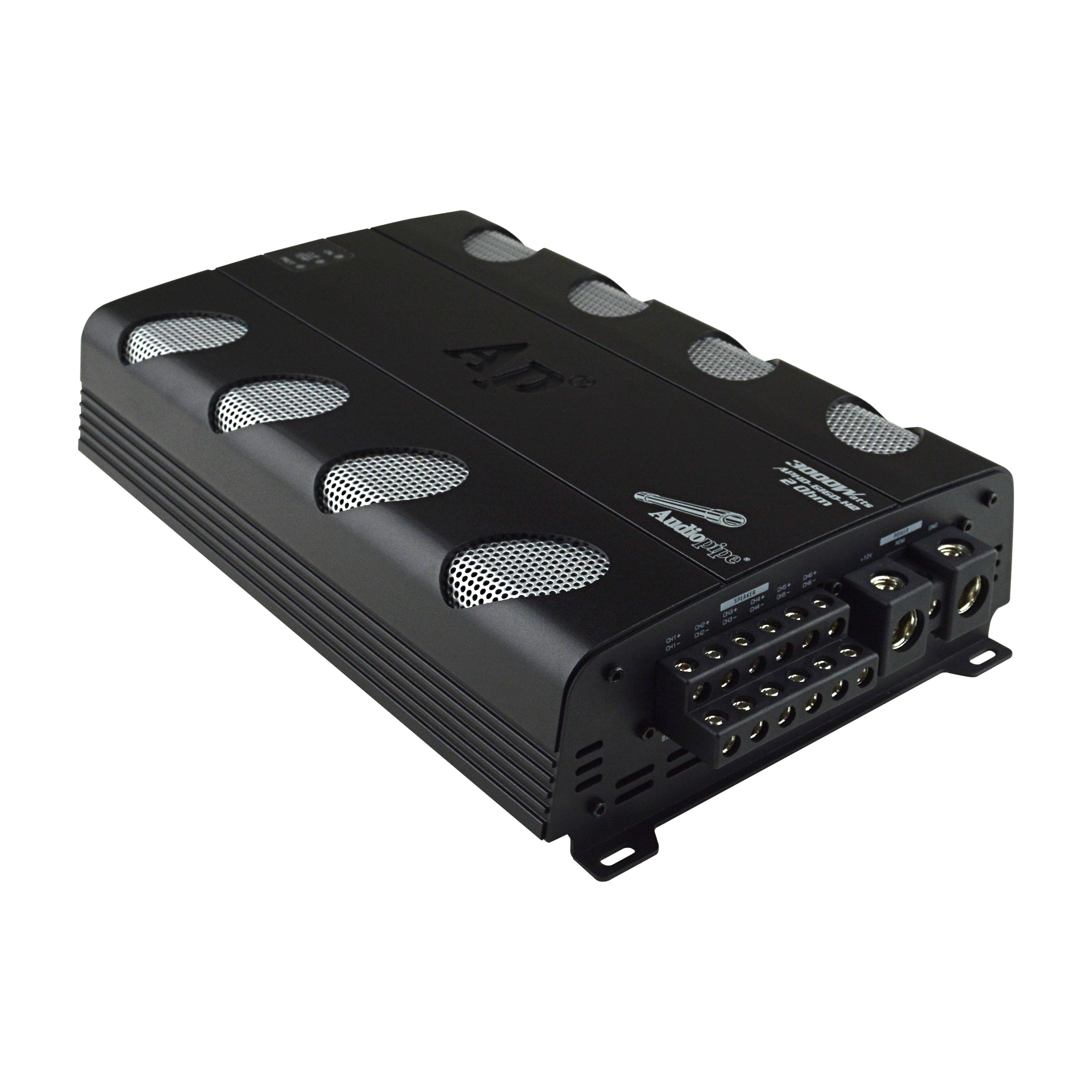 Audiopipe APHD-6160-H2 APHD-6160-H2 - 6 Channel Full Range Class D Amp ...