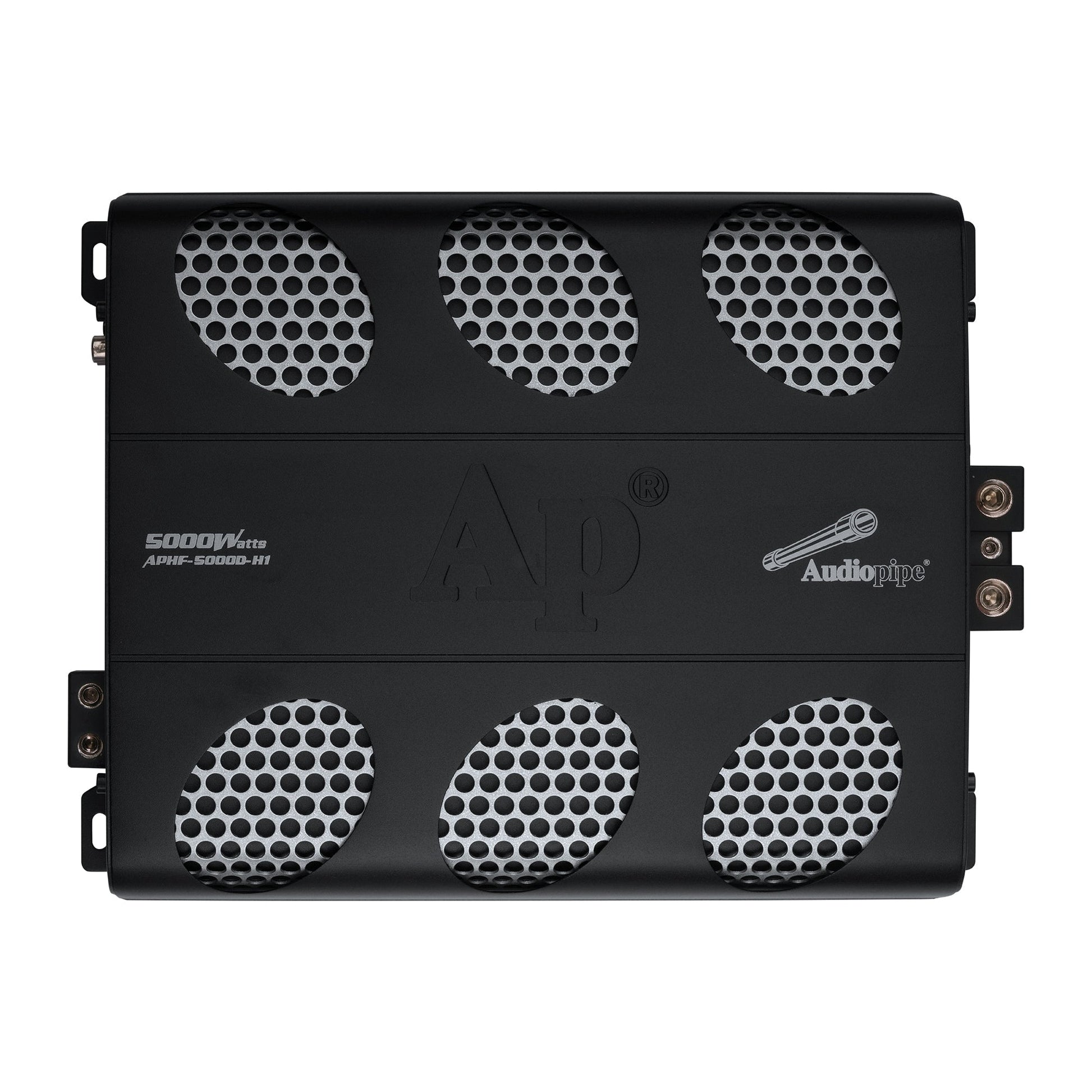 Audiopipe APHF-5000D-H1 5000 Watts Full Range Class D Mosfet Amplifier (APHF-5000D-H1) Afco Racing Products