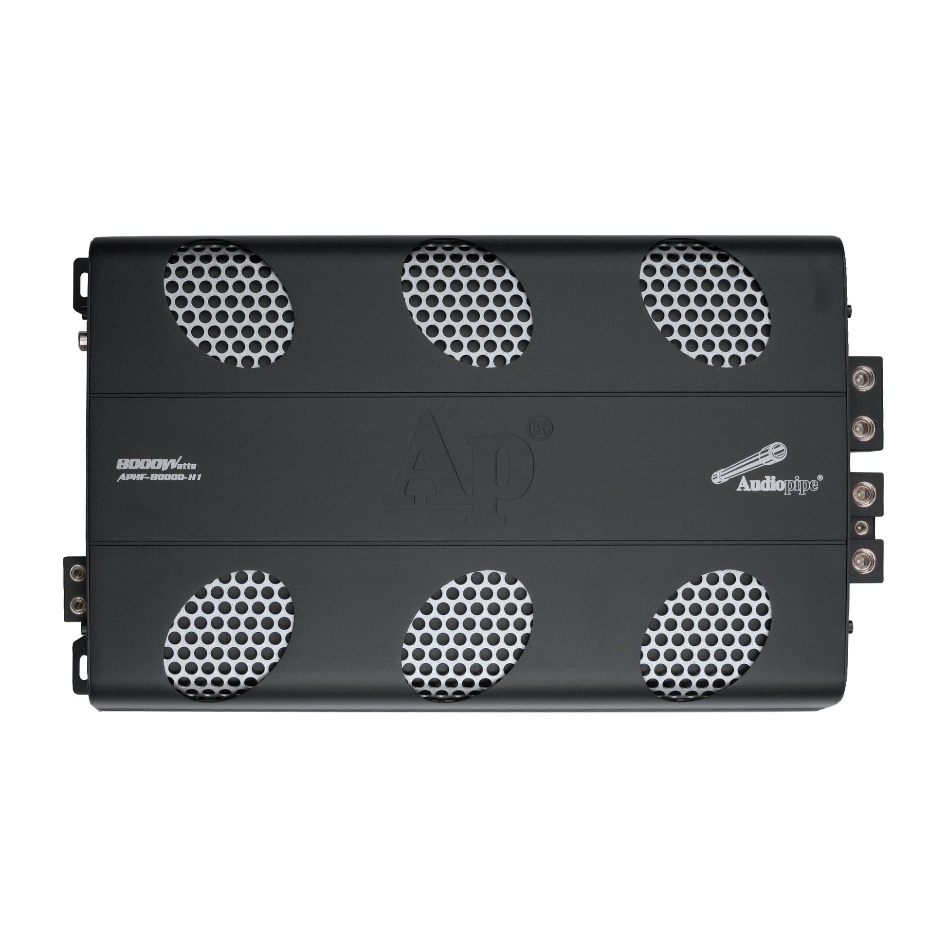 Audiopipe APHF-8000D-H1 8000 Watts Full Range Class D Mosfet Amplifier (APHF-8000D-H1) Accel